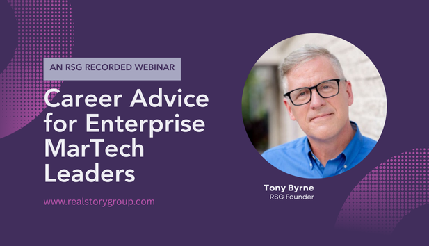 RSG Recorded Webinar: Career Advice for Enterprise MarTech Leaders