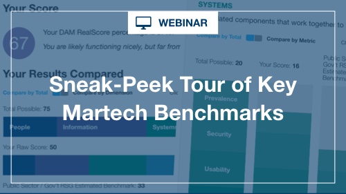 Sneak-Peek Tour of Key Martech Benchmarks