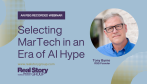 RSG Recorded Webinar: Selecting MarTech in an Era of AI Hype