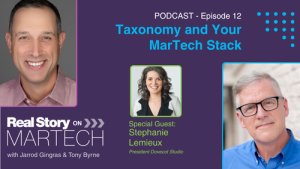 Episode 12: Taxonomy and Your Martech Stack